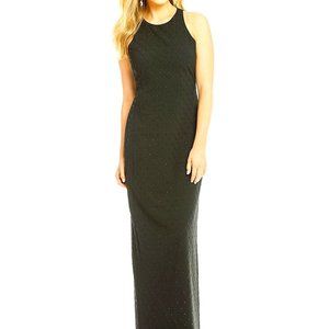 Belle by Badgley Mischka Women Caviar Beaded Gown